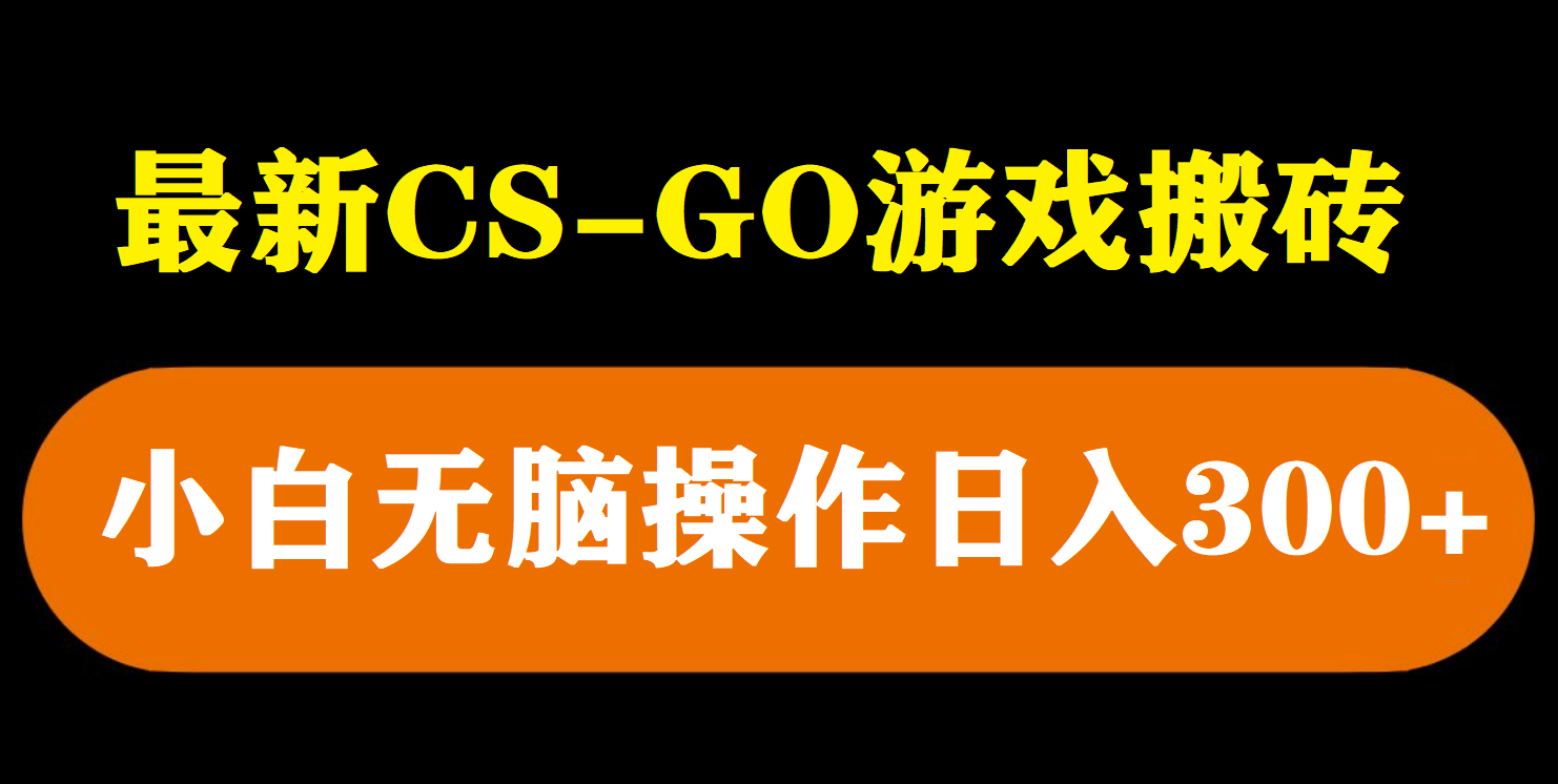 （5760期）最新csgo游戏搬砖游戏，无需挂机小白无脑也能日入300+-iTZL项目网