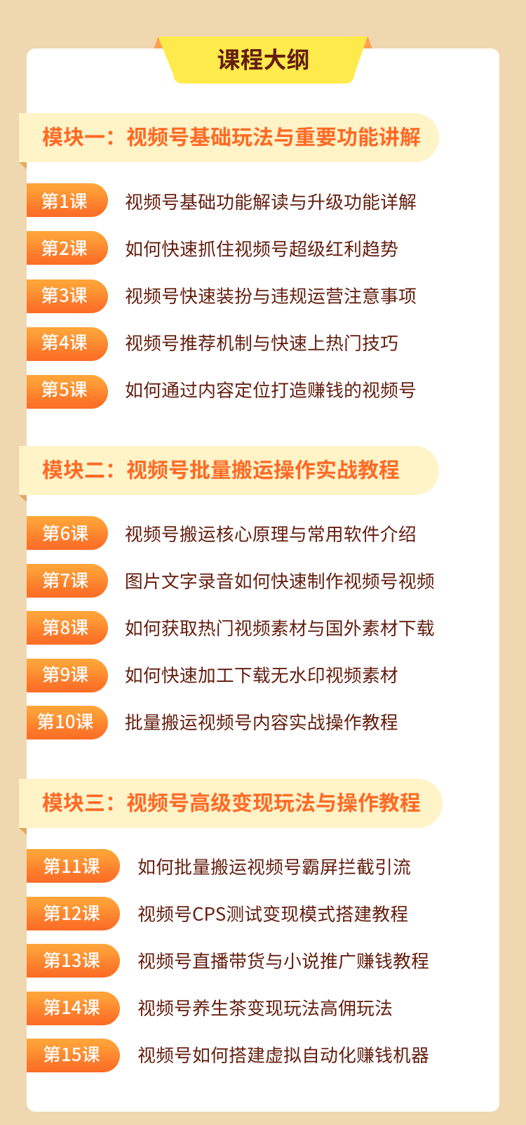 图片[5]-（1533期）视频号批量运营实战操作赚钱教程，让你一天创作100个高质量视频！-iTZL项目网