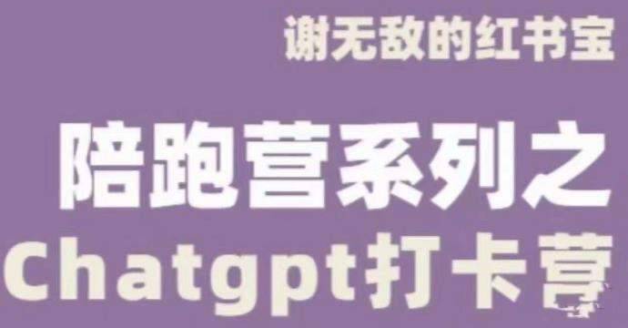 谢无敌ChatGPT打卡营，教你更好地使用ChatGPT来提高工作效率-iTZL项目网