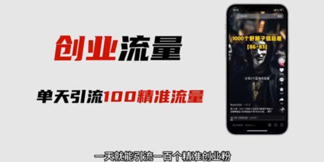 （5866期）自媒体音频加图文制作视频 一天引流一百个精准创业粉【音频软件+图片素材】-iTZL项目网
