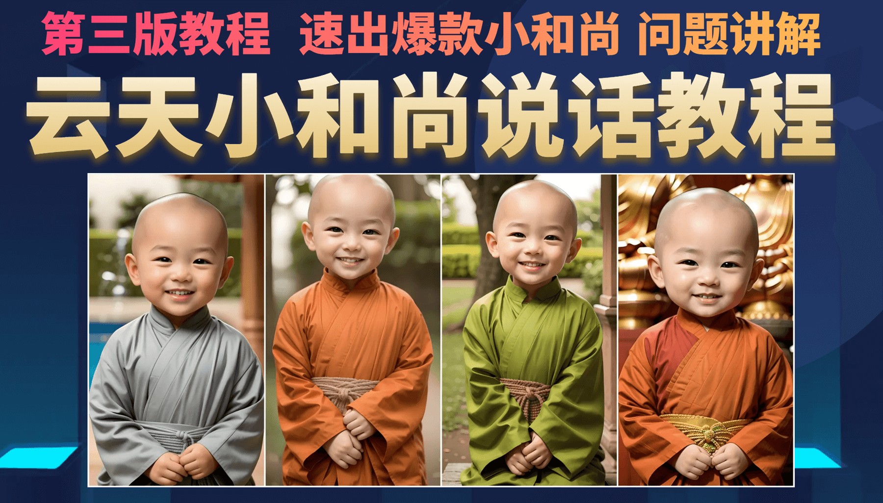 （6977期）小和尚会说话，7天万粉（第3版教程）-iTZL项目网
