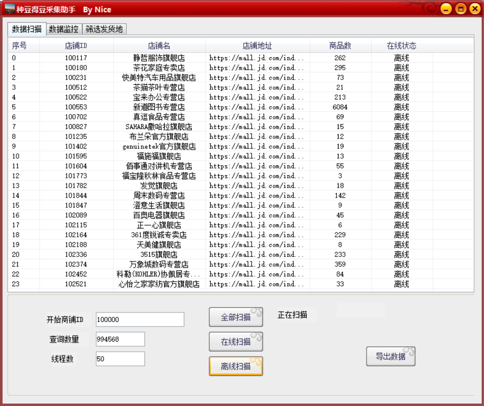 图片[2]-（4896期）最新京东旧店赔FU采集脚本，一单利润5-100+(旧店采集+店铺监控+发货地监控)-iTZL项目网