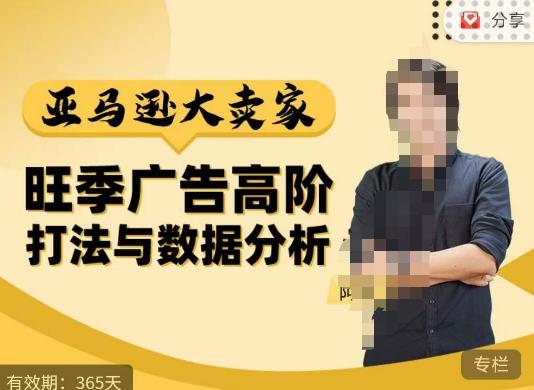 阿甘·亚马逊大卖家广告高阶打法与数据分析，走出传统广告误区；揭秘大卖惯用打法；数据驱动广告决策-iTZL项目网