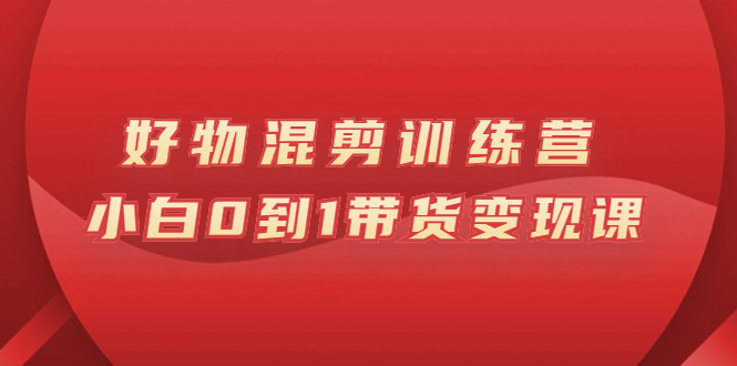 （2598期）万三好物混剪训练营：小白0到1带货变现课-iTZL项目网