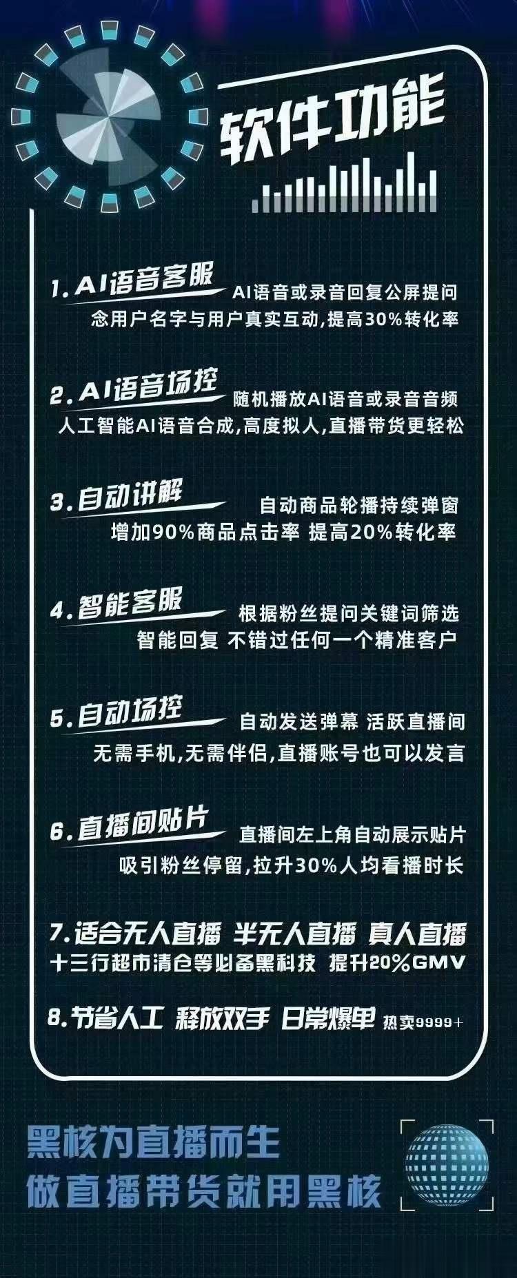 图片[3]-（4733期）【高端精品】外面收费998的黑核AI爆单助手，直播场控必备【永久版脚本】-iTZL项目网