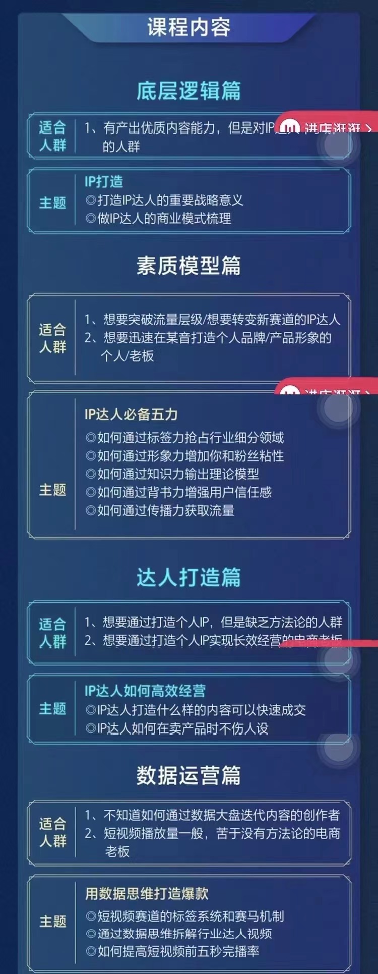 图片[2]-（3239期）0基础入门短视频达人IP打造：助你快速入局 毫无保留的干货分享(10节视频课)-iTZL项目网