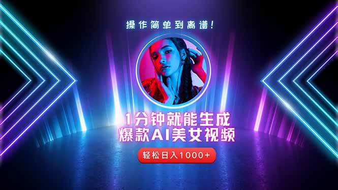 （14702期）2025年最强副业：用AI做短视频，从零开始打造爆款账号！-iTZL项目网