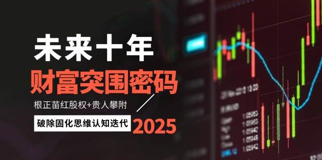 （14679期）未来十年财富突围密码：根正苗红股权+贵人攀附，破除固化思维认知迭代-iTZL项目网
