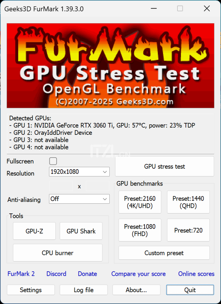 图片[1]-FurMark压力测试工具绿色版-iT助理